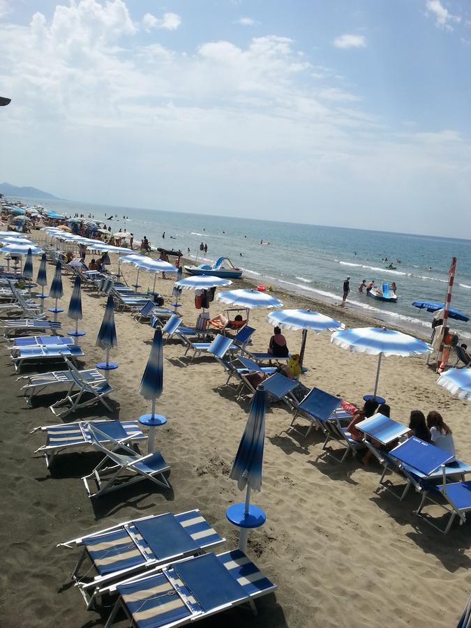 Appartamento In Villa Valentini, Fronte Mare, Giardino E Parcheggio Privato, Wifi, Dotato Di Tutti I Confort, Nel Golfo Di Gaeta Minturno Eksteriør bilde